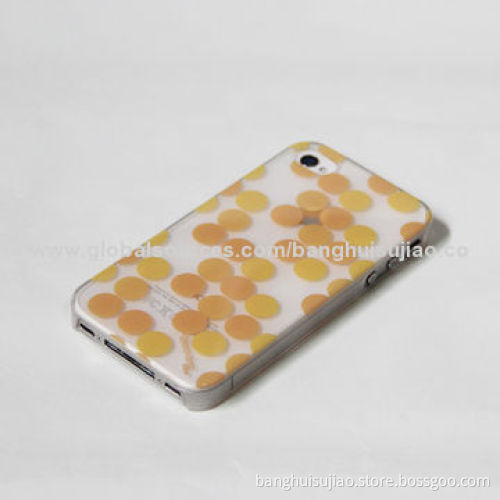 2014 Fashionable Dot Designs PC Mobile Phone Housing with IML Technology